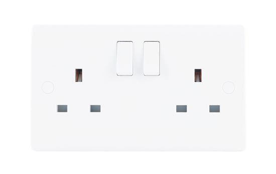 Niglon White Moulded Switches & Sockets
