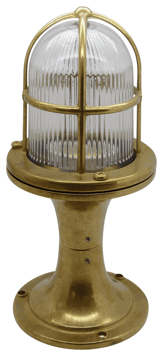 Lampfix 05845 Navigator E27 Small Post Light Raw Brass