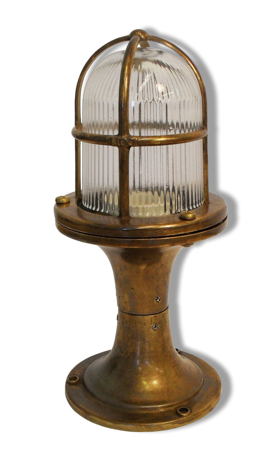 Lampfix 05852 Navigator E27 Small Post Light Antique Brass
