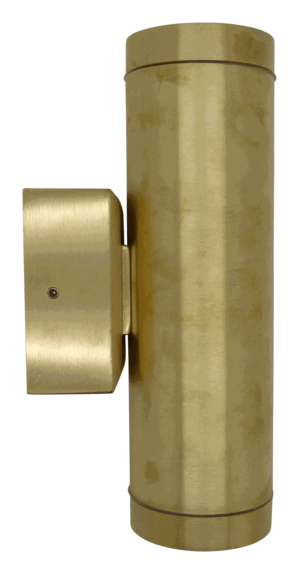 Lampfix 06294 Navigator GU10 Up / Down Wall Light Raw Brass