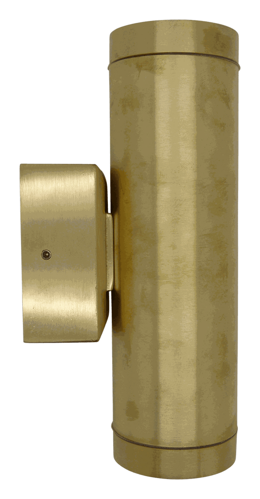 Lampfix 06294 Navigator GU10 Up / Down Wall Light Raw Brass