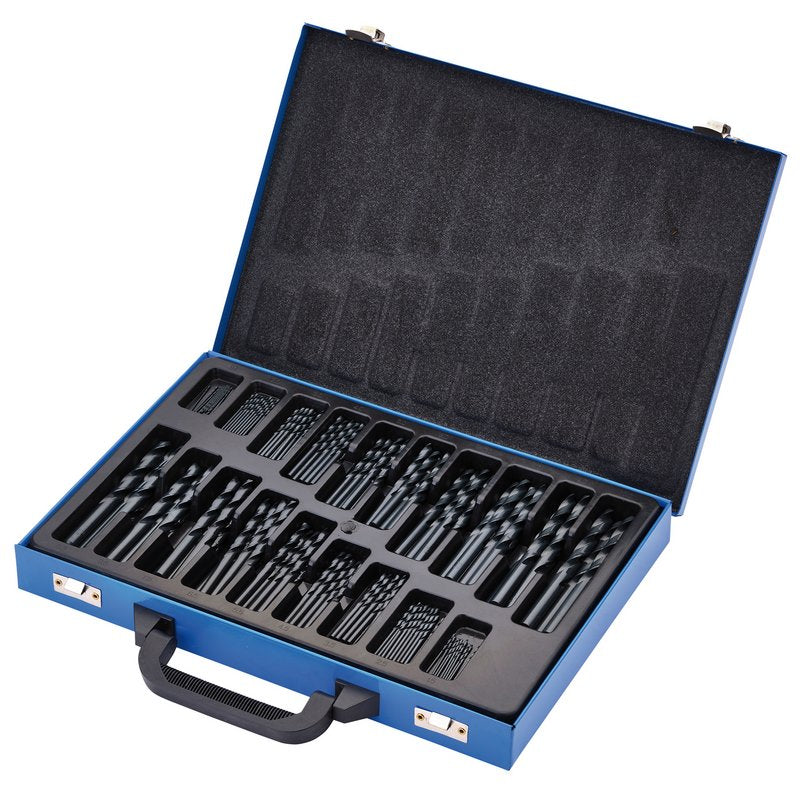 Draper DBBS3 HSS Drill Bit Set Black 170pc