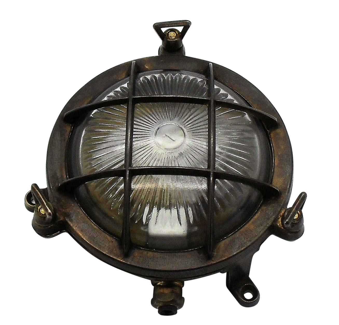 Lampfix 09004 Navigator G9 Mini Porthole Bulkhead Antique Brass