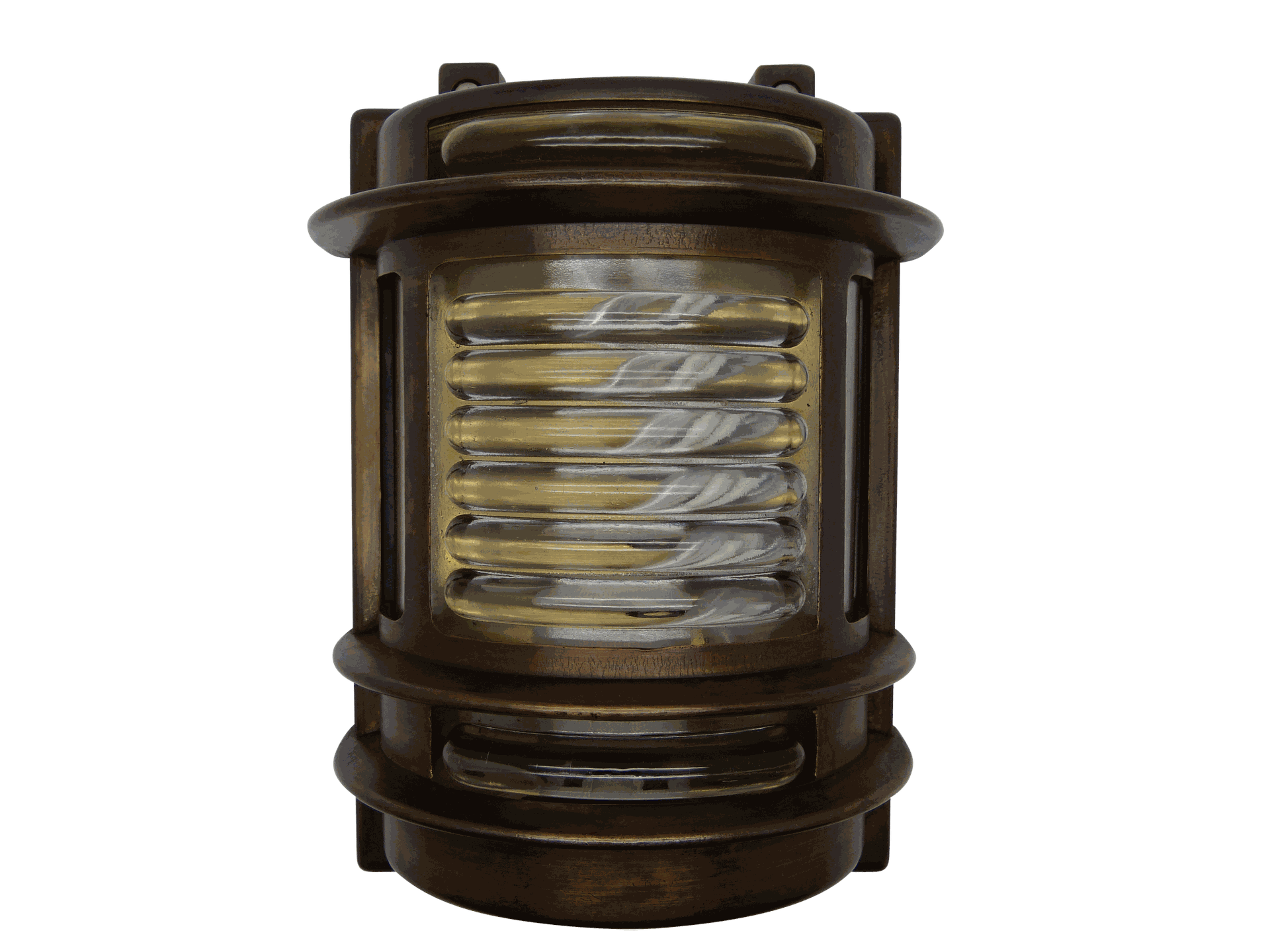 Lampfix 09005 Navigator E27 Wall Light Antique Brass