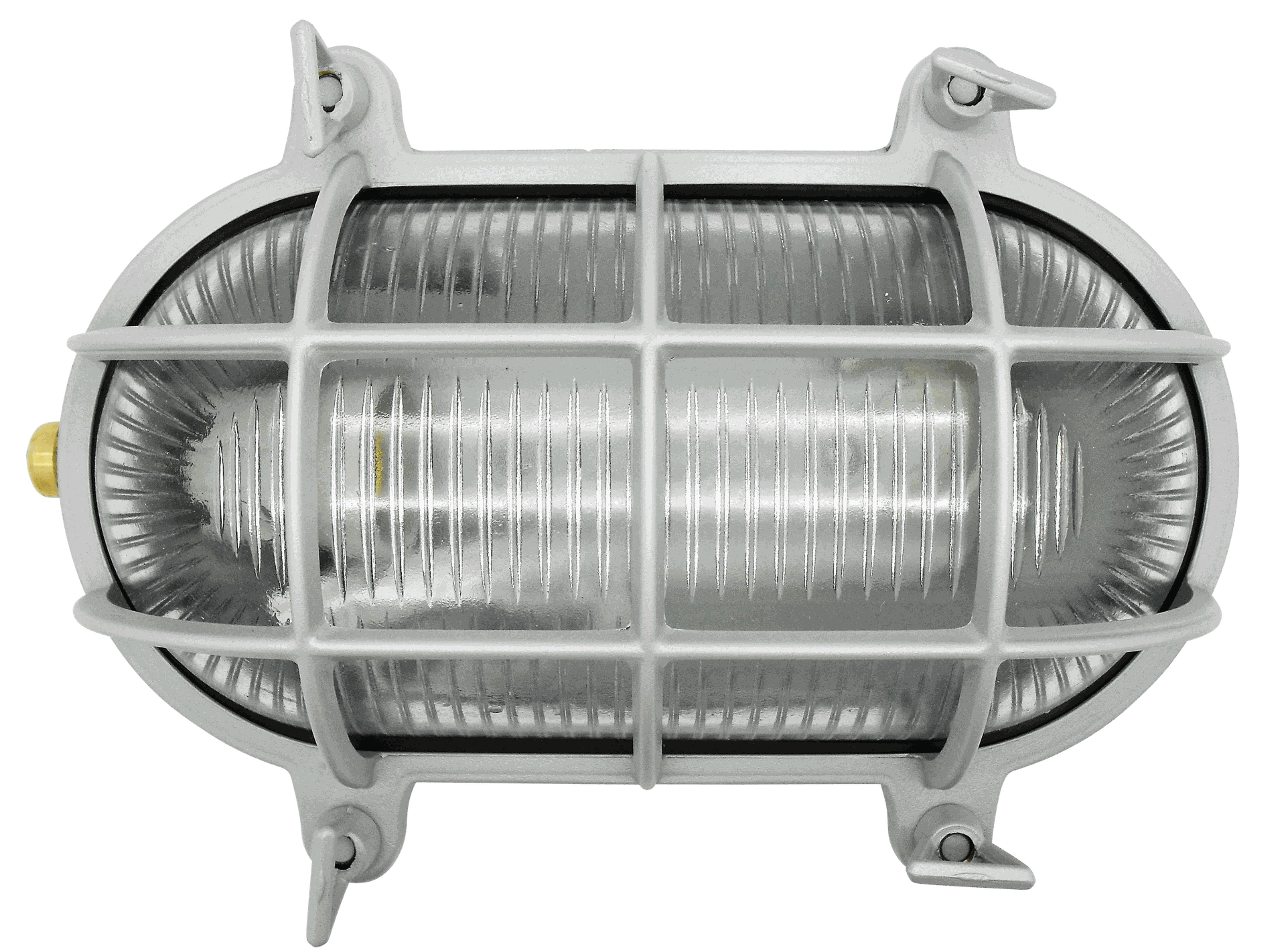 Lampfix 09013 Navigator E27 Large Standard Bulkhead Silver