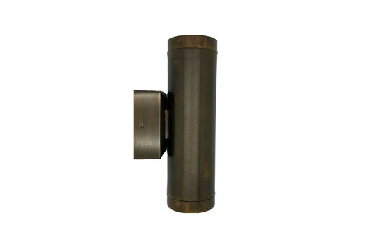 Lampfix 09081 Navigator GU10 Up / Down Wall Light Antique Brass