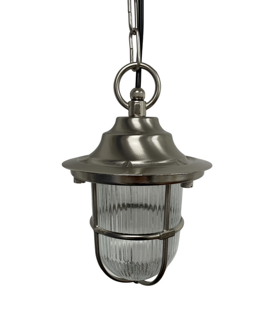 Lampfix 09135 Navigator E27 Pendant Lantern Satin Nickel