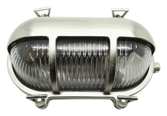 Lampfix 09306 Navigator E27 Eyelid Bulkhead Satin Nickel