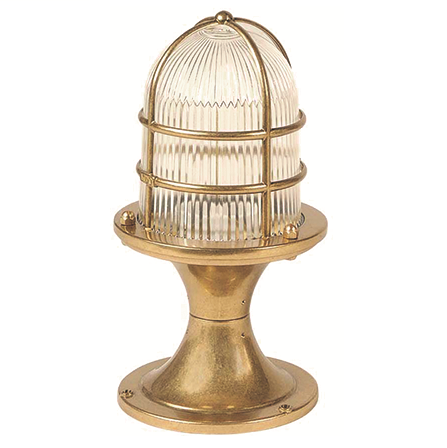 Lampfix 09612 Navigator E27 Large Post Light Raw Brass
