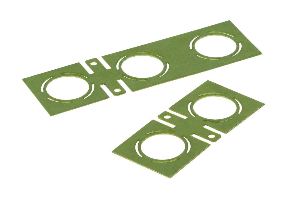 Wiska 10101476 M20 Brass Earthing Bars for COMBI® 1210 Junction Box Brass