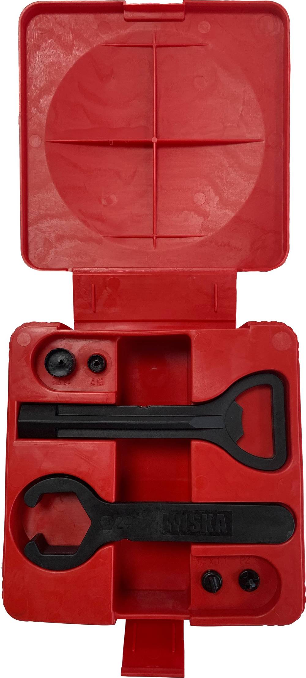 Wiska 10109713 SPRINT® Mini Tool Box Red / Black