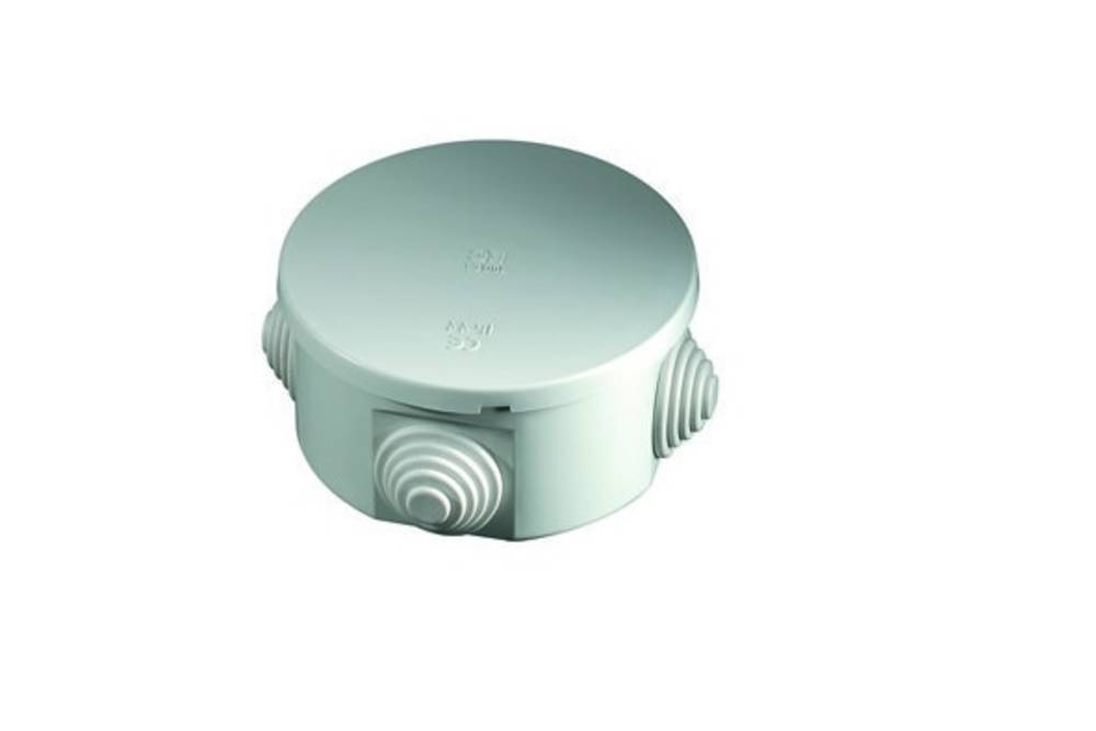 Wiska 10110235 WIB 80 x 40mm Thermoplastic Enclosure Light Grey IP44