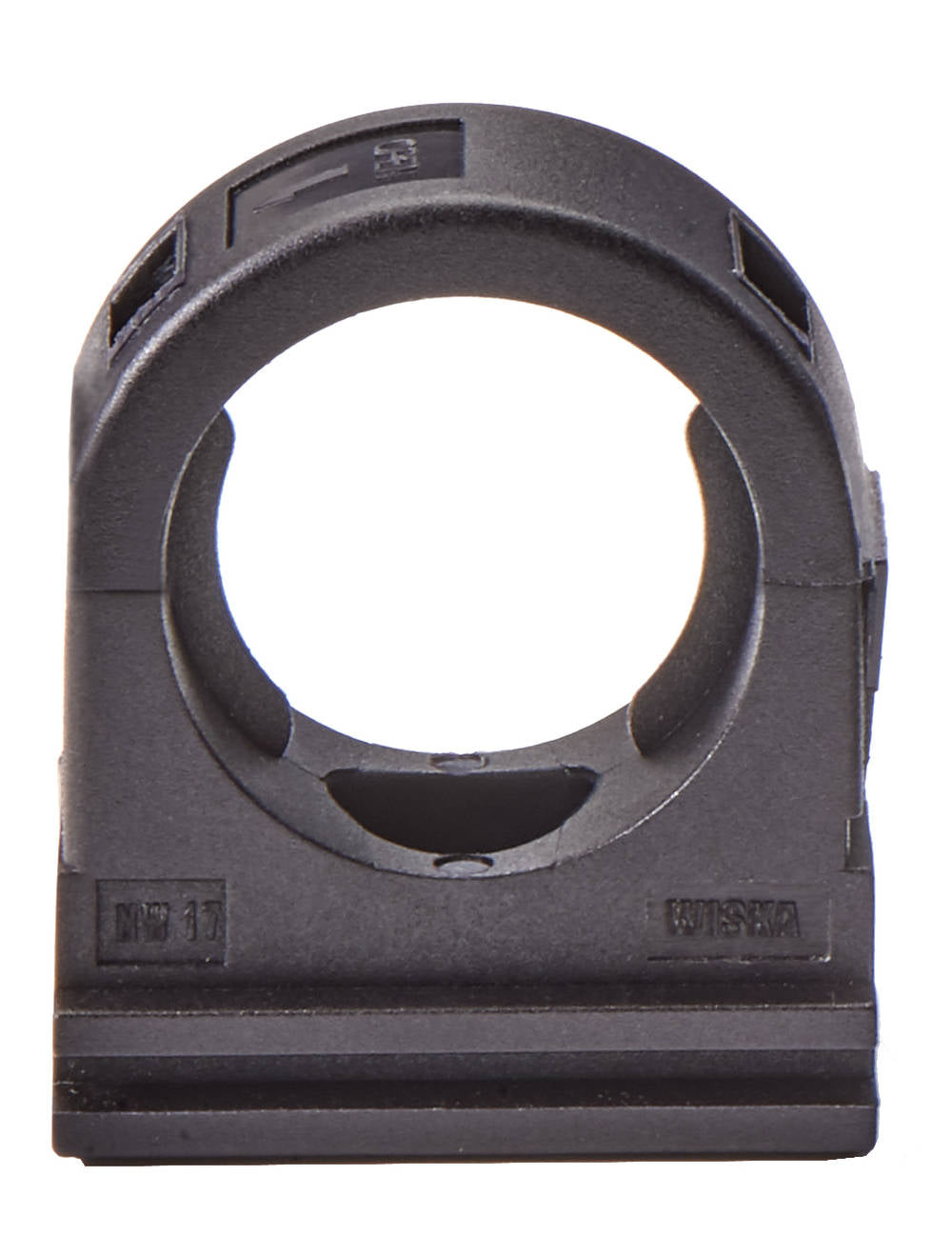 Wiska 10111987 20mm Brace PA Clip (10 Pack) Black