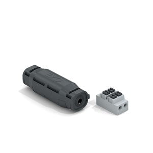 Wiska 10112025 EVOPX 68 x 24 x 22mm Pre-Filled Straight Gel Joint Black  IP68