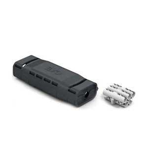 Wiska 10112029 EVO04 183 x 70 x 42mm Pre-Filled Straight Gel Joint Black IP68