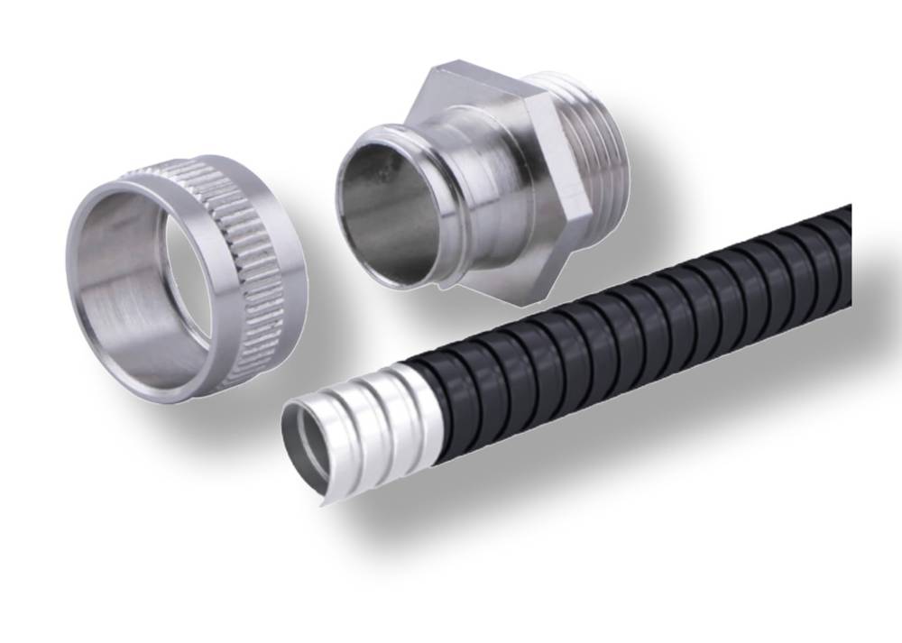 Wiska 10112313 20mm Brace GS Kit Black IP54