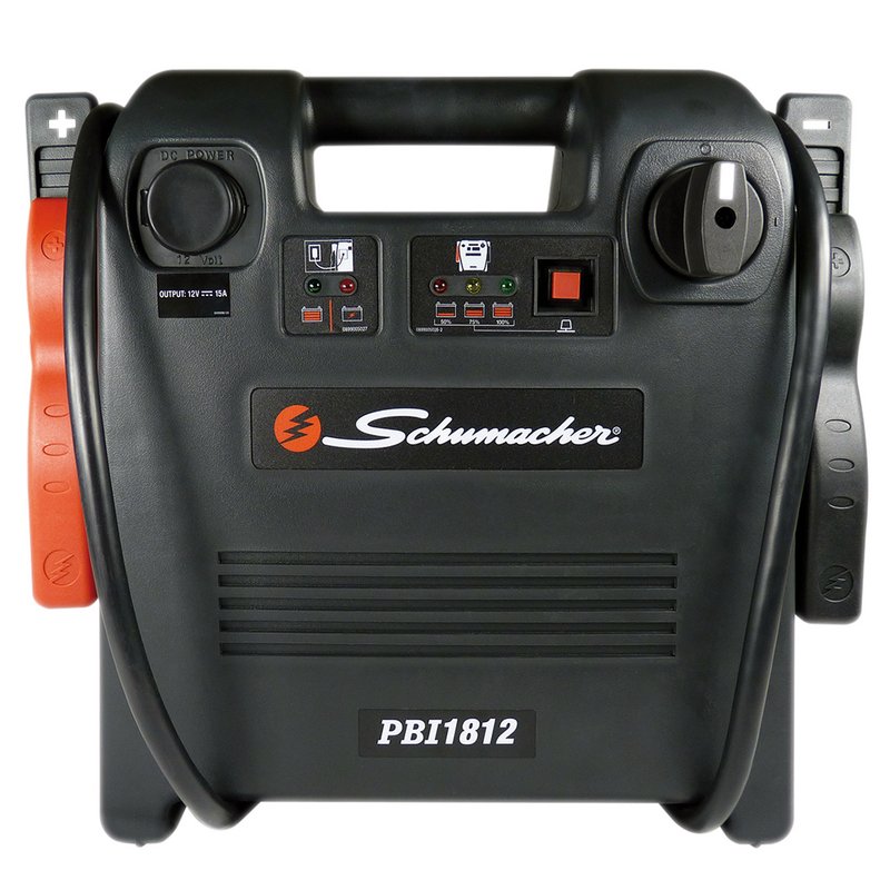 Draper Schumacher® PBI1812 12V 700CA Booster Black