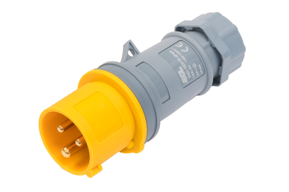 Switchtec IND-163YP-IP44 16A 3P 110V Plug IP44