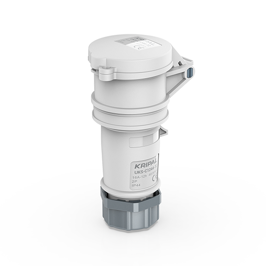 Switchtec IND-163WC-IP44 16A 3P 50V Trailing Socket IP44 White