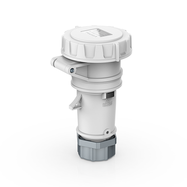 Switchtec IND-162WC-IP67 16A 2P 50V Trailing Socket IP67 White
