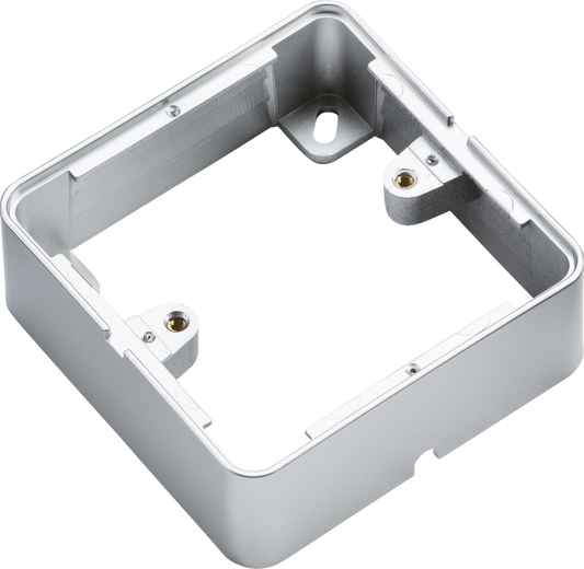 Knightsbridge 1GSBGY 1 Gang 32mm Surface Pattress Grey