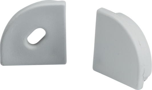 Knightsbridge 1MCORCAP Corner Profile End Caps Aluminium