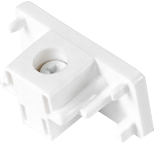 Kosnic T2-EC-WHT SCT2 End Cap for Single Circuit 2 Wire Track White