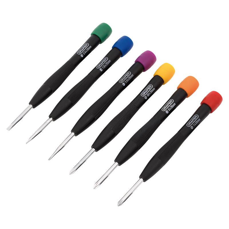 Draper PS1103 Precision Screwdriver Set 6pc