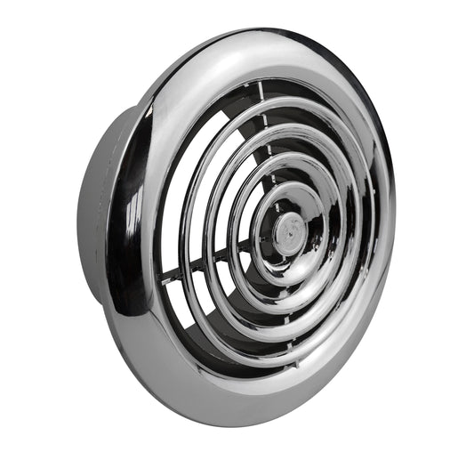Manrose 2100C 4'' Circular Grille Chrome