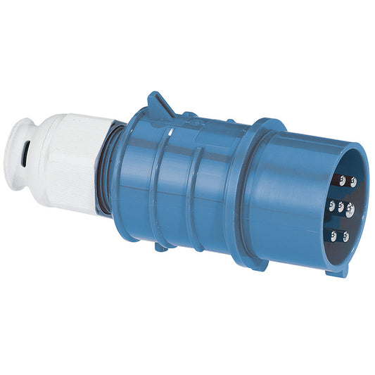 CEE Norm 210636 32A 7P 240V Plug IP44 Blue