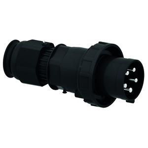 CEE Norm 210711 125A 5P 400V Plug IP67 Black