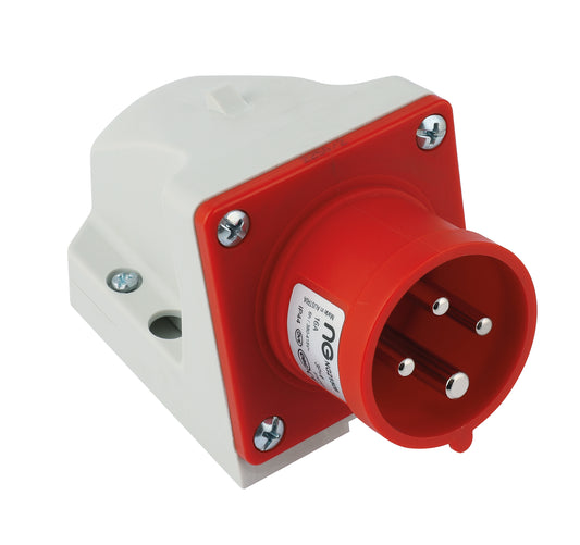 Niglon 21508 16A 4P Surface Mount Appliance Inlet 415V IP44