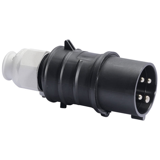 CEE Norm 21692 32A 4P 500V Plug IP44 Black