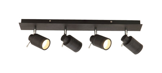 Forum SPA-22560-MBLK Scorpius 4 x GU10 Spotlight IP44 Matt Black