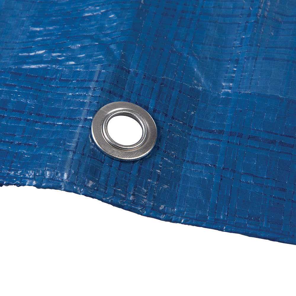 Silverline 456936 1.8 x 2.4m Blue Tarpaulin