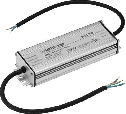 Knightsbridge 24DCIP40 24V 40W Constant Voltage LED Driver IP67