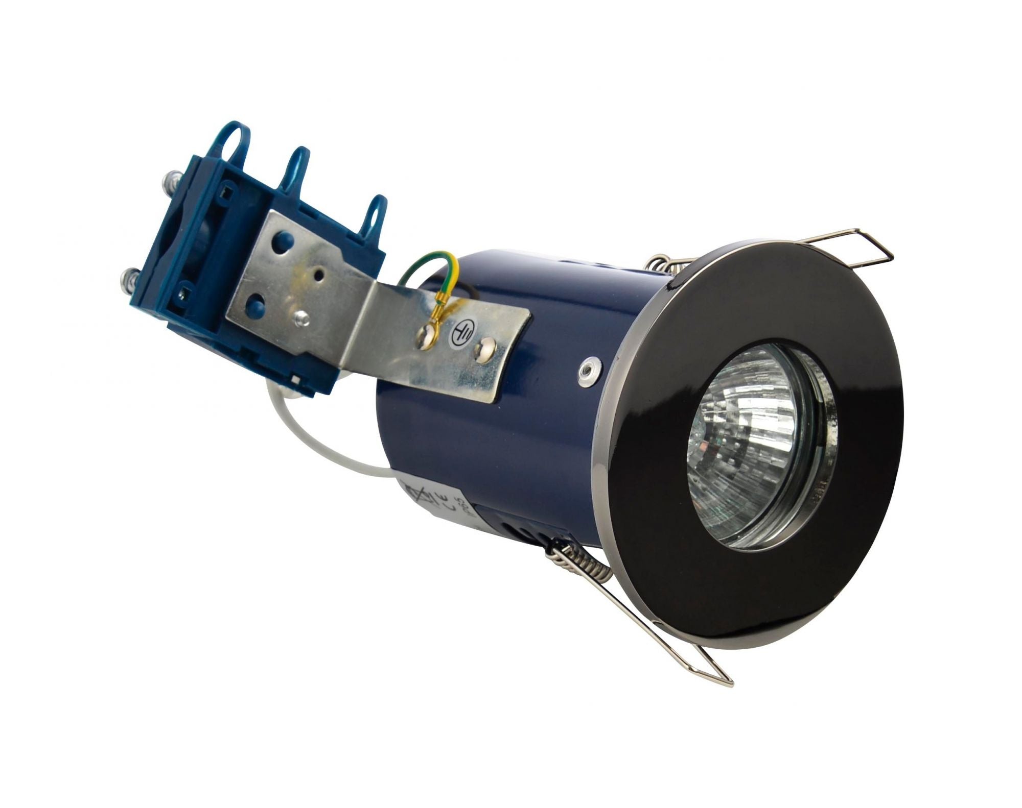 Forum ELA-27467-BCHR Yate GU10 Fixed Downlight Can IP65 Black Chrome