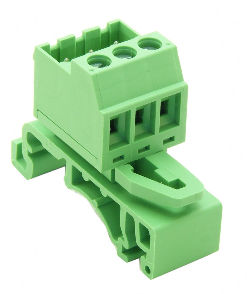 Switchtec 2EHDRD-3P Dinkle 12A 3 Way Rin Rail Socket Header Green