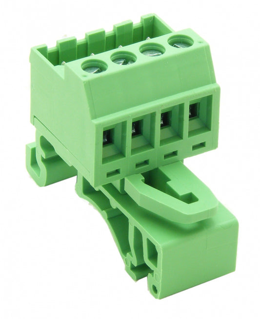 Switchtec 2EHDRD-4P Dinkle 12A 4 Way Rin Rail Socket Header Green