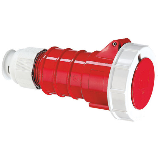 CEE Norm 310426 32A 4P 440V Trailing Socket IP67 Red (Reefer)