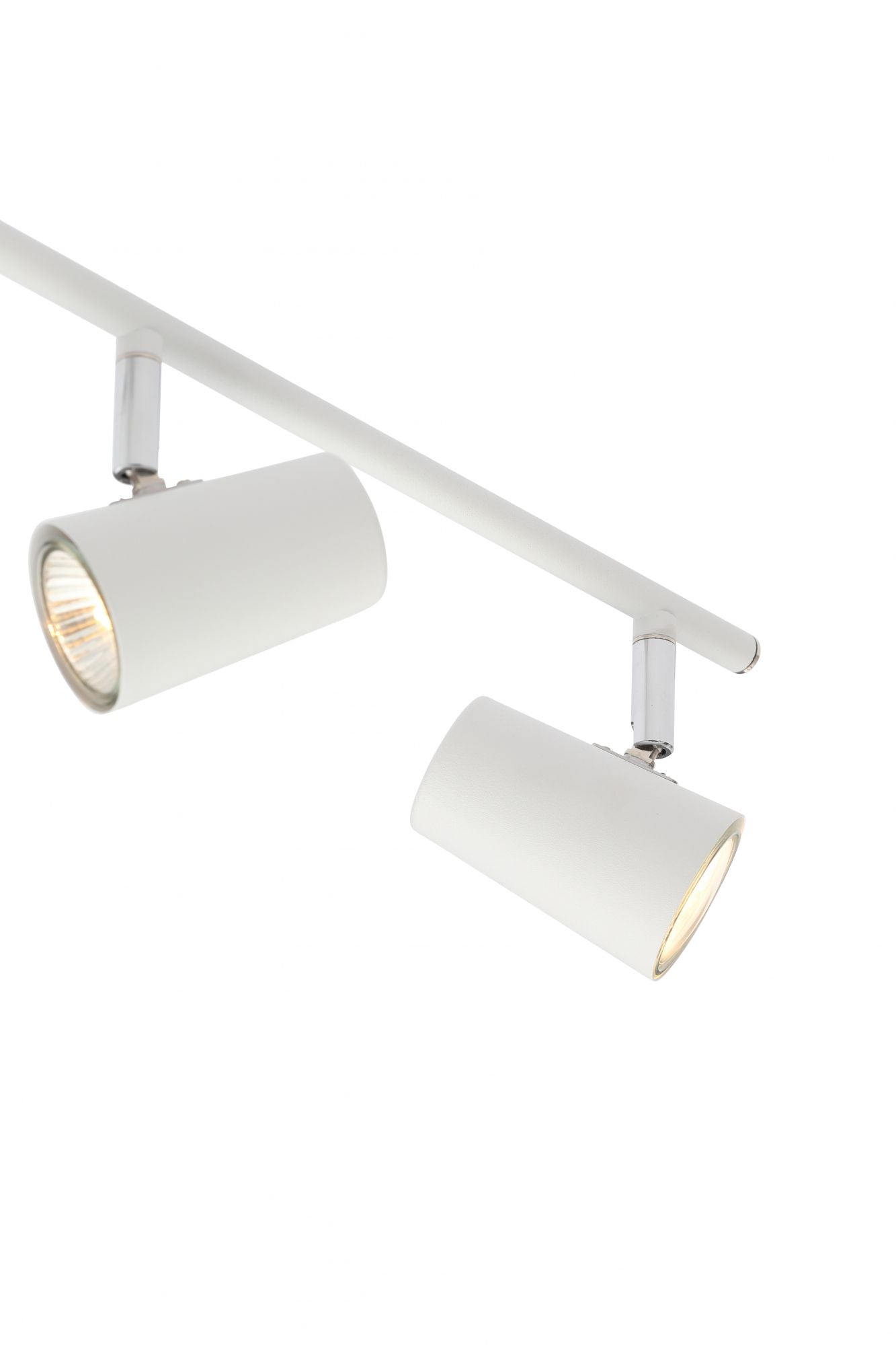 Forum INL-31723-WHT Harvey 4 x GU10 Contemporary Bar Spotlight IP20 White