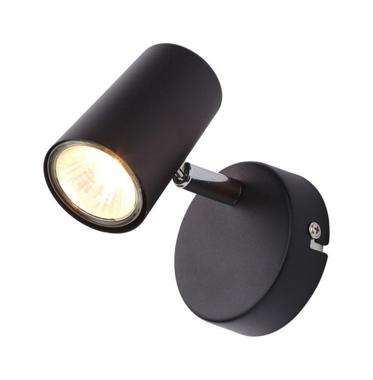 Forum INL-31775-BLK Harvey GU10 Contemporary Spotlight IP20 Black