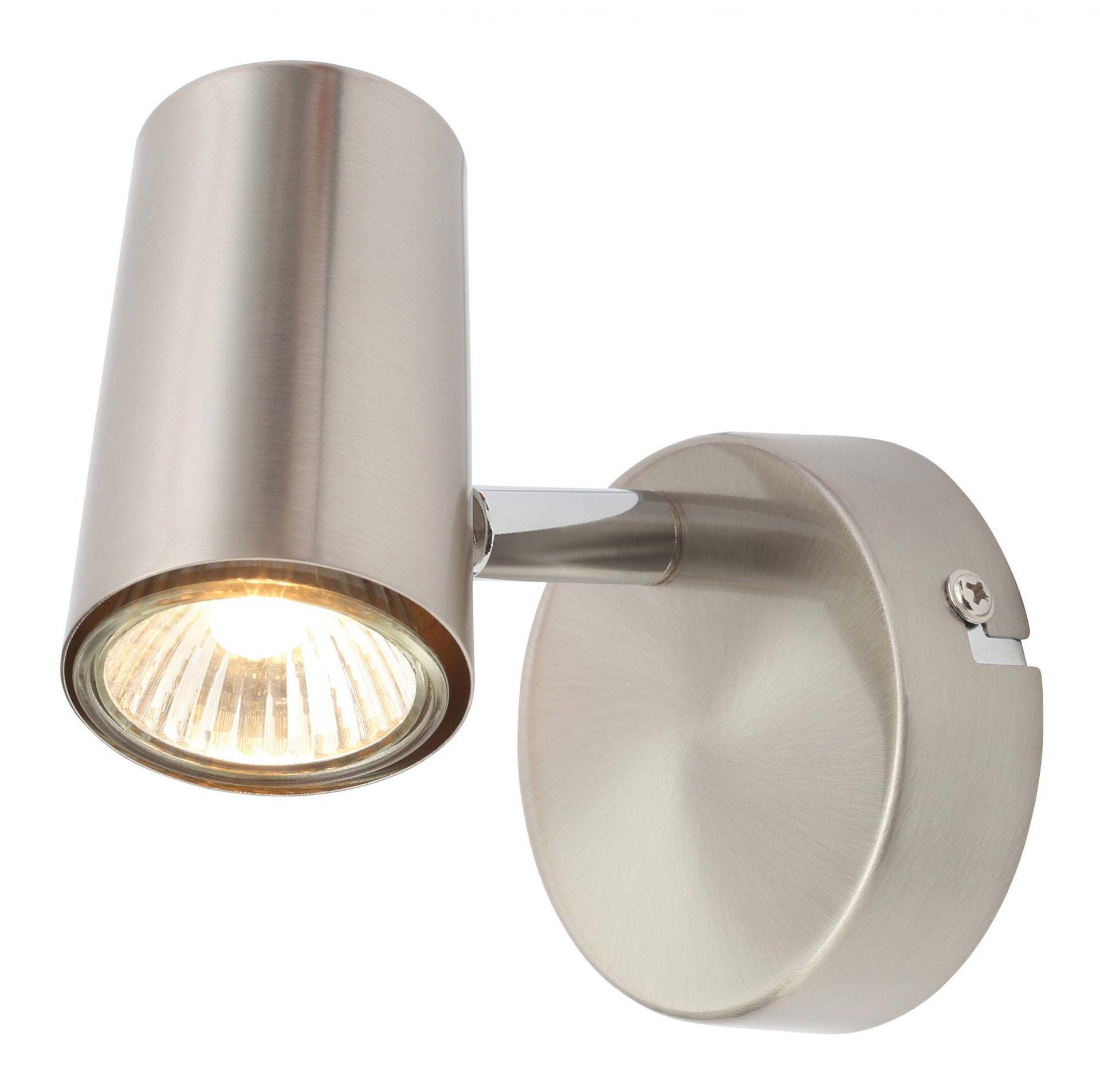 Forum INL-31775-SNIC Harvey GU10 Contemporary Spotlight IP20 Satin Nickel