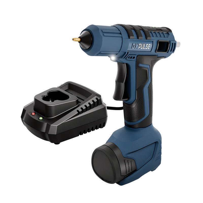 Draper DX12GGK DX PULSE 12V Glue Gun Kit with 1x 2ah Battery & Charger