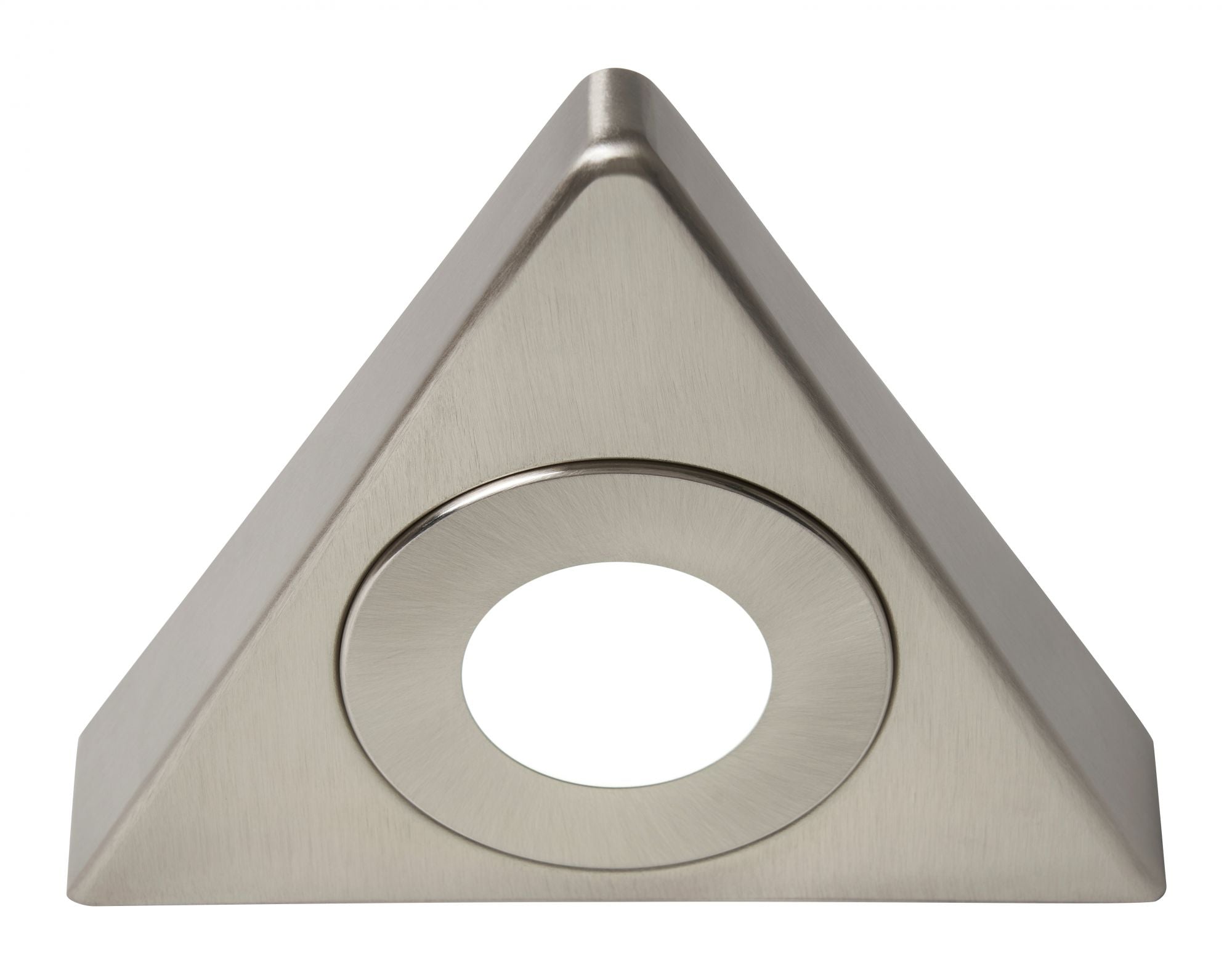 Forum CUL-35865 Ayla 3W CCT LED Triangular Round Surface Under Cabinet Light IP20 Satin Nickel