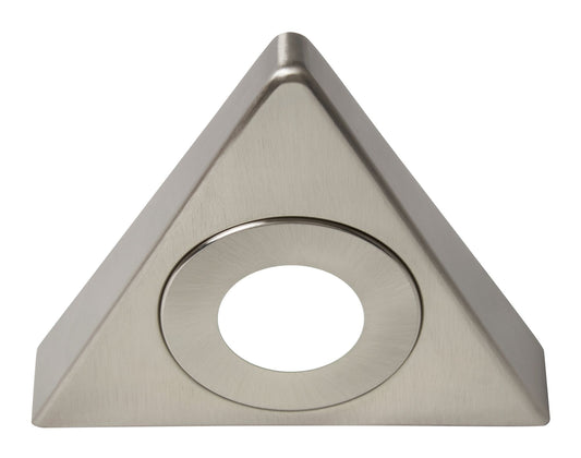Forum CUL-35865 Ayla 3W CCT LED Triangular Round Surface Under Cabinet Light IP20 Satin Nickel