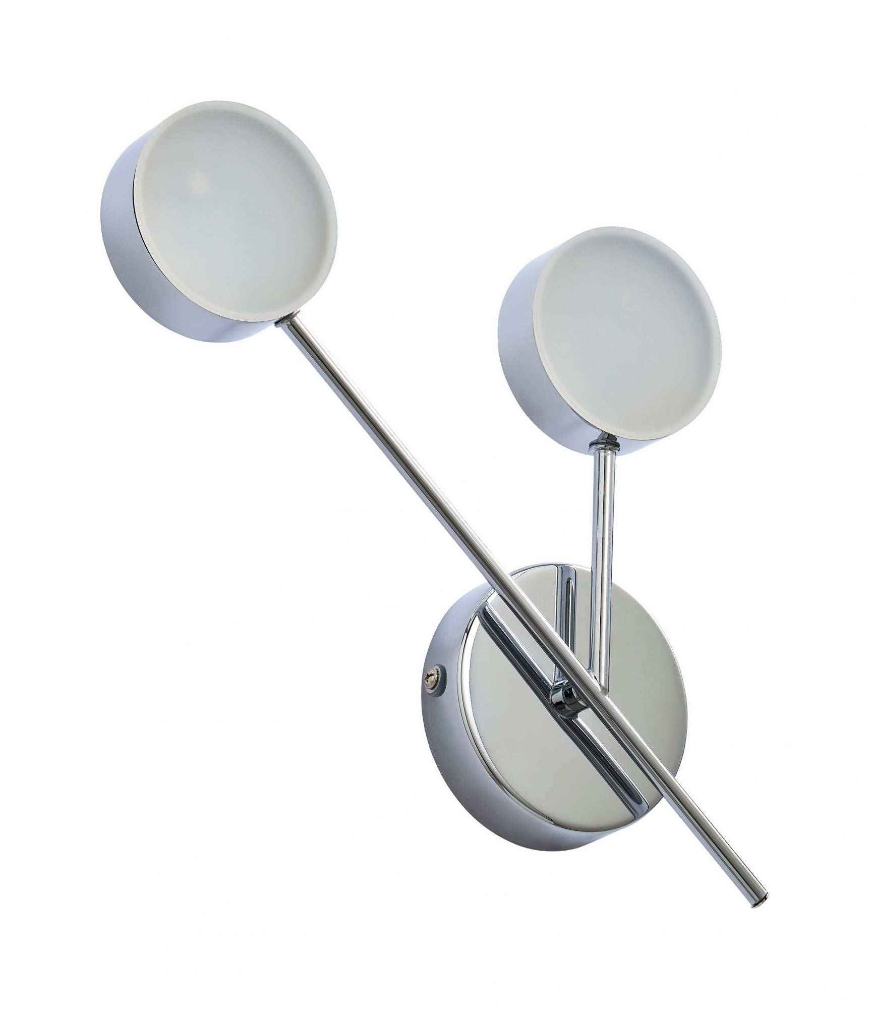 Forum SPA-36309-CHR Edessa 10W LED Low Profile Wall Light 4000K IP44 Chrome