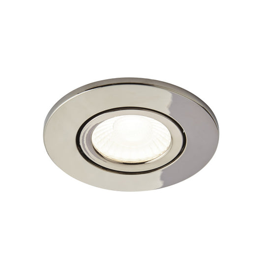 Forum SPA-38571-BCHR Como 5W LED Tilt Downlight 4000K IP65 Brushed Chrome