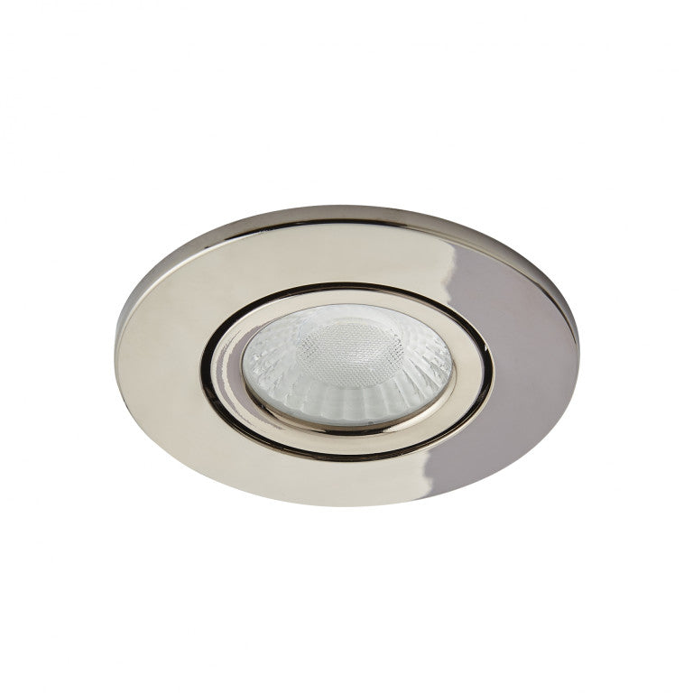 Forum SPA-38571-BCHR Como 5W LED Tilt Downlight 4000K IP65 Brushed Chrome