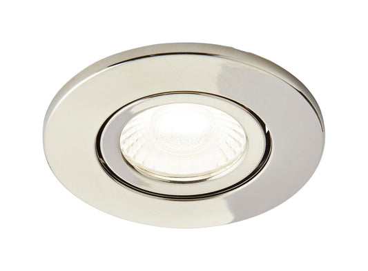 Forum SPA-38571-SNIC Como 5W LED Tilt Downlight 4000K IP65 Satin Nickel